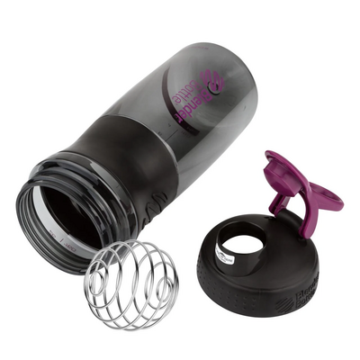 Шейкер-бутылка Blender Bottle SportMixer Black/Plum, 820 мл