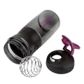 Шейкер-пляшка Blender Bottle SportMixer чорний/сливовий, 820 мл
