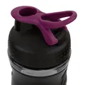 Шейкер-пляшка Blender Bottle SportMixer чорний/сливовий, 820 мл