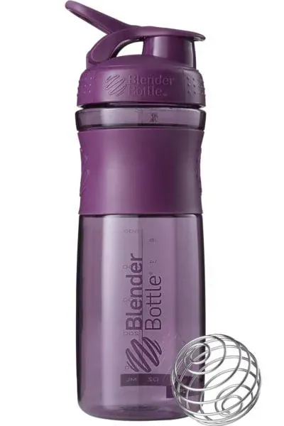 Шейкер-пляшка Blender Bottle SportMixer сливовий, 820 мл