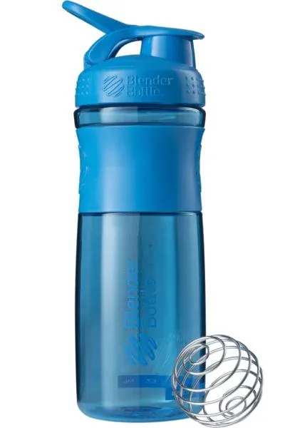 Шейкер-пляшка Blender Bottle SportMixer синій, 820 мл