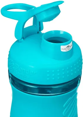 Шейкер-пляшка Blender Bottle SportMixer бірюзовий, 820 мл