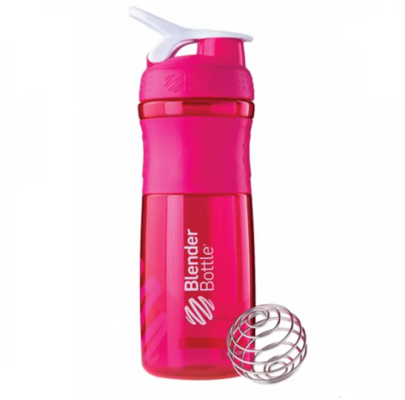 Шейкер-бутылка Blender Bottle SportMixer Pink, 820 мл