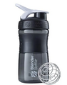 Шейкер-бутылка Blender Bottle SportMixer Black/White, 590 мл