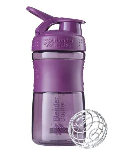 Шейкер-пляшка Blender Bottle SportMixer сливовий, 590 мл
