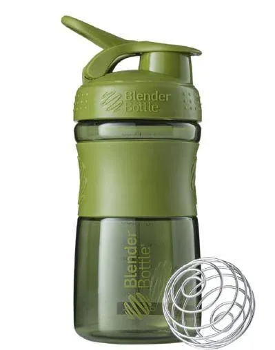 Шейкер-пляшка Blender Bottle SportMixer моховий зелений, 590 мл