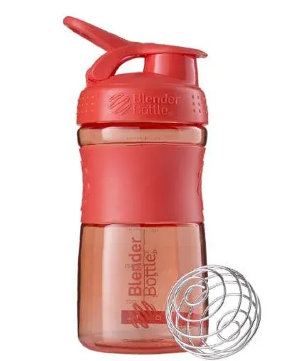 Шейкер-пляшка Blender Bottle SportMixer корал, 590 мл