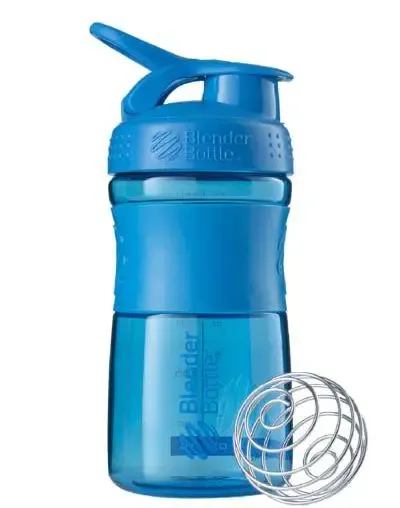 Шейкер-пляшка Blender Bottle SportMixer синій, 590 мл