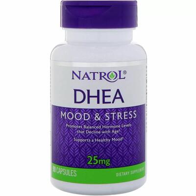 Дегидроэпиандростерон Natrol DHEA 25 мг капсулы №90