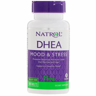 Дегидроэпиандростерон Natrol DHEA 25 мг таблетки №180