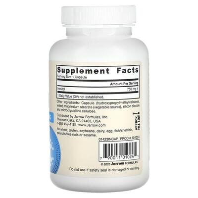 Инозитол Jarrow Formulas Inositol 750 мг, 100 капсул