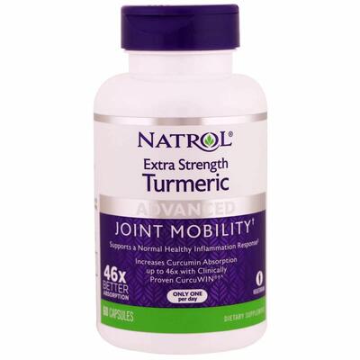 Куркума Natrol Turmeric, 60 капсул