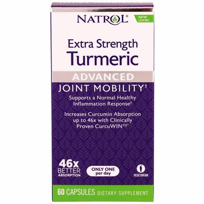 Куркума Natrol Turmeric, 60 капсул