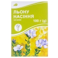 Льна семена по 100 г в пач. с внут. пак.