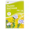 Льону насіння по 100 г у пач. з внут. пак.