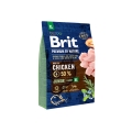 Корм сухой Brit Premium Junior XL для щенков и молодых собак гигантских пород со вкусом курицы, 15 кг