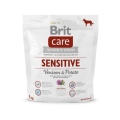 Корм сухой гипоаллергенный с олениной для собак всех пород Brit Care Sensitive All Breed, 1 кг