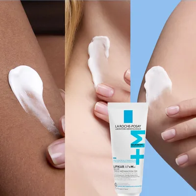 Бальзам для обличчя і тіла La Roche-Posay Lipikar AP+Max ліпідовідновлюючий для дуже сухої, схильної до атопії шкіри дітей і дорослих, 75 мл