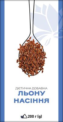 Льна семена по 200 г в пач. Ronpharm
