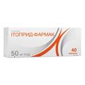 Итоприд-Фармак таблетки по 50 мг №40 (10х4)