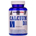 Кальцій та вітамін Д3 POWERFUL Calcium D3 капсули №60 у бан.