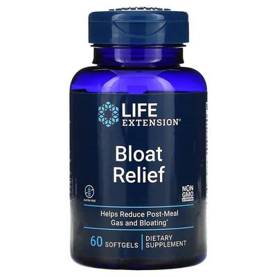 Комплекс от вздутия живота Life Extension Bloat Relief, 60 гелевых капсул