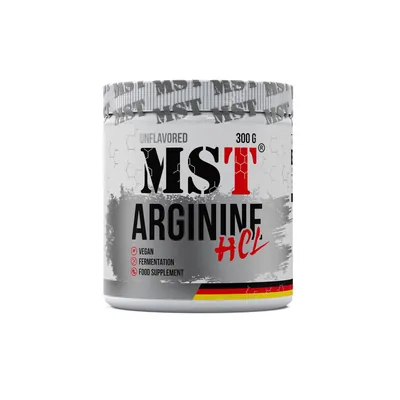 Аргінін MST Nutrition Arginine HCL без смаку, 300 г