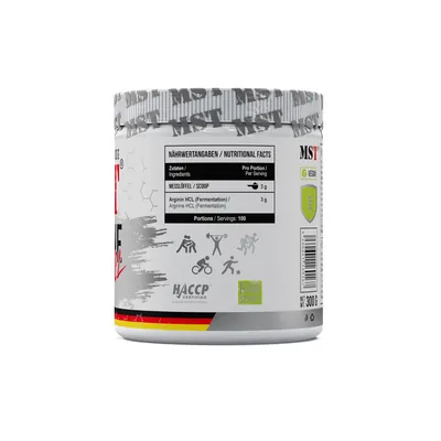 Аргінін MST Nutrition Arginine HCL без смаку, 300 г