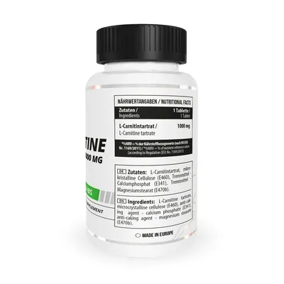 L-карнітин MST Nutrition Healthy L-Carnitine 1000 мг, 60 таблеток
