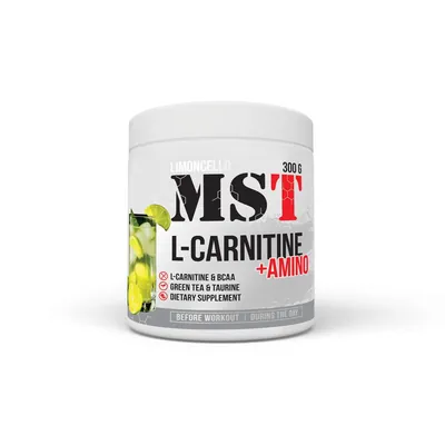 L-карнітин MST Nutrition L-Carnitine + Amino лимончелло, 300 г