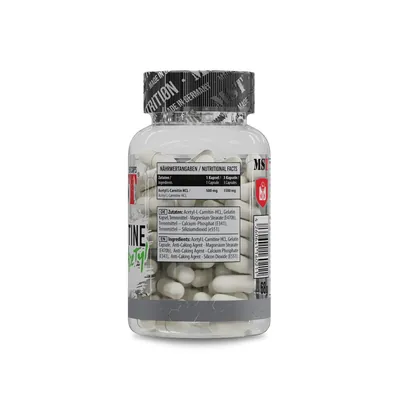 L-карнітин MST Nutrition L-Carnitine Acetyl, 90 капсул