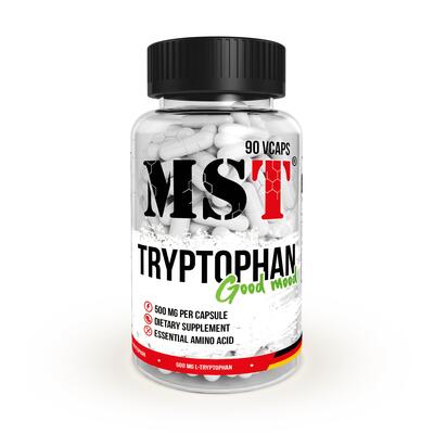 L-триптофан MST Nutrition Tryptophan Good Mood, 90 растительных капсул