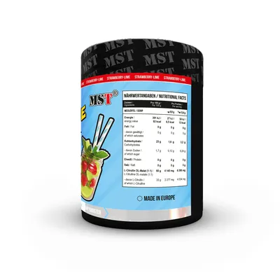 Цитрулін MST Nutrition Citrulline Pump полуниця та лайм, 511 г