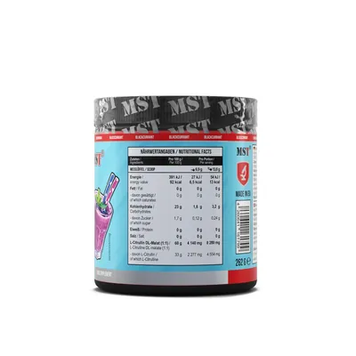 Цитрулін MST Nutrition Citrulline Pump чорна смородина, 262 г