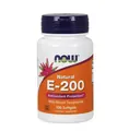 Вітамін Е NOW E-200 D-Alpha Tocopheryl м'які капсули №100