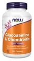 Глюкозамін та хондроїтин NOW Glucosamine & Chondroitin капсули №240
