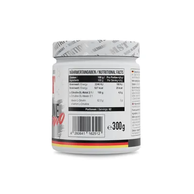 Цитрулін MST Nutrition Citrulline Pure PWO без смаку, 300 г