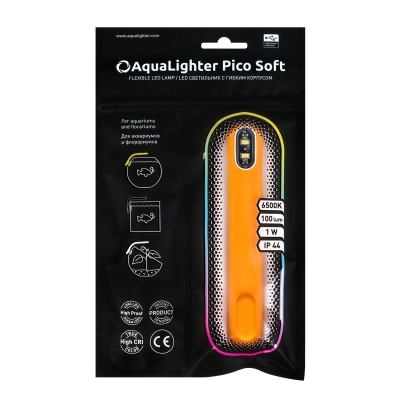 Светильник гибкий Collar AquaLighter PicoSoft 87658 для аквариума, желтый
