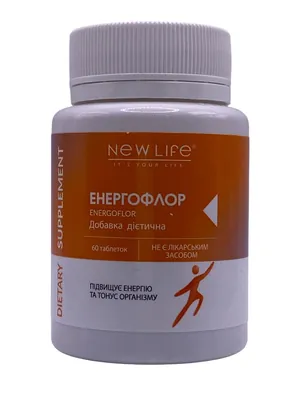 Енергофлор New Life таблетки №60
