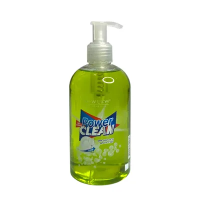 Засіб для миття посуду New Life Power Clean, 350 мл з дозатором