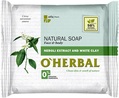 Мыло твердое O'Herbal с экстрактом нероли и белой глиной, 100 г