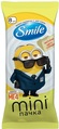 Салфетки влажные Smile Лицензионные герои Миньоны мини формат, 8 шт
