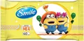 Серветки вологі Smile Minions Ліцензійні герої Міньйони, 40 шт