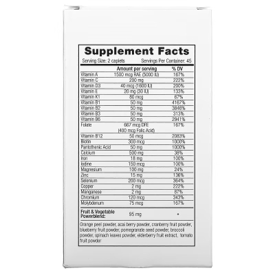 Мультивітамінна формула для жінок VPLab Ultra Woman's Multivitamin Formula, 90 каплет
