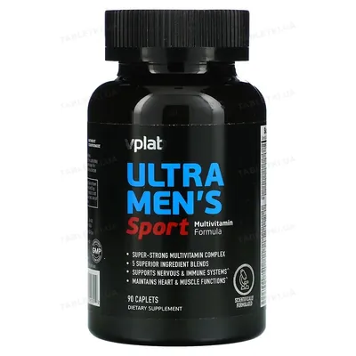 Мультивітаміни для чоловіків VPLab Ultra Men's Sport Multivitamin Formula, 90 каплет