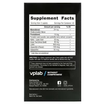 Мультивитаминная формула для мужчин VPLab Ultra Men's Sport Multivitamin Formula, 90 каплет