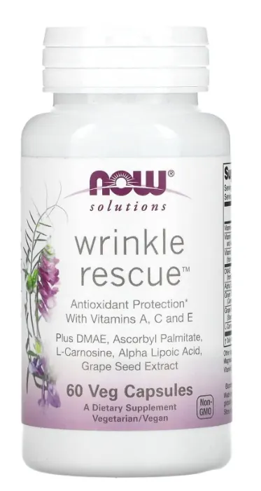 Порятунок від зморшок NOW Wrinkle Rescue вег. капсули №60