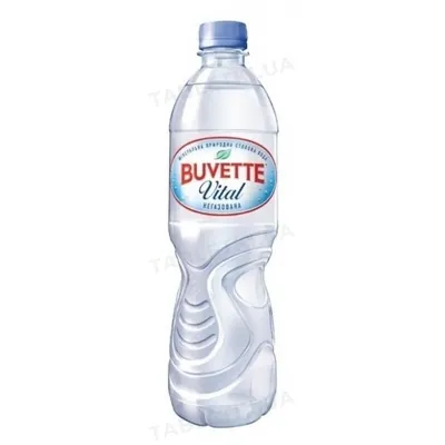 Вода мінеральна Buvette Vital негазована, 0,5 л