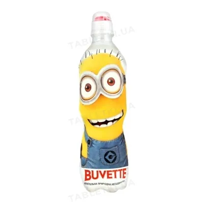 Вода мінеральна Buvette Minion спорт негазована, 0,5 л