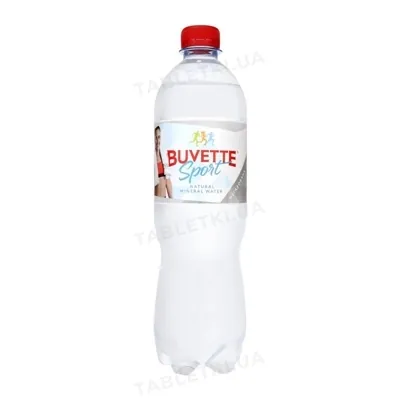 Вода мінеральна Buvette Vital Sport негазована, 0,75 л